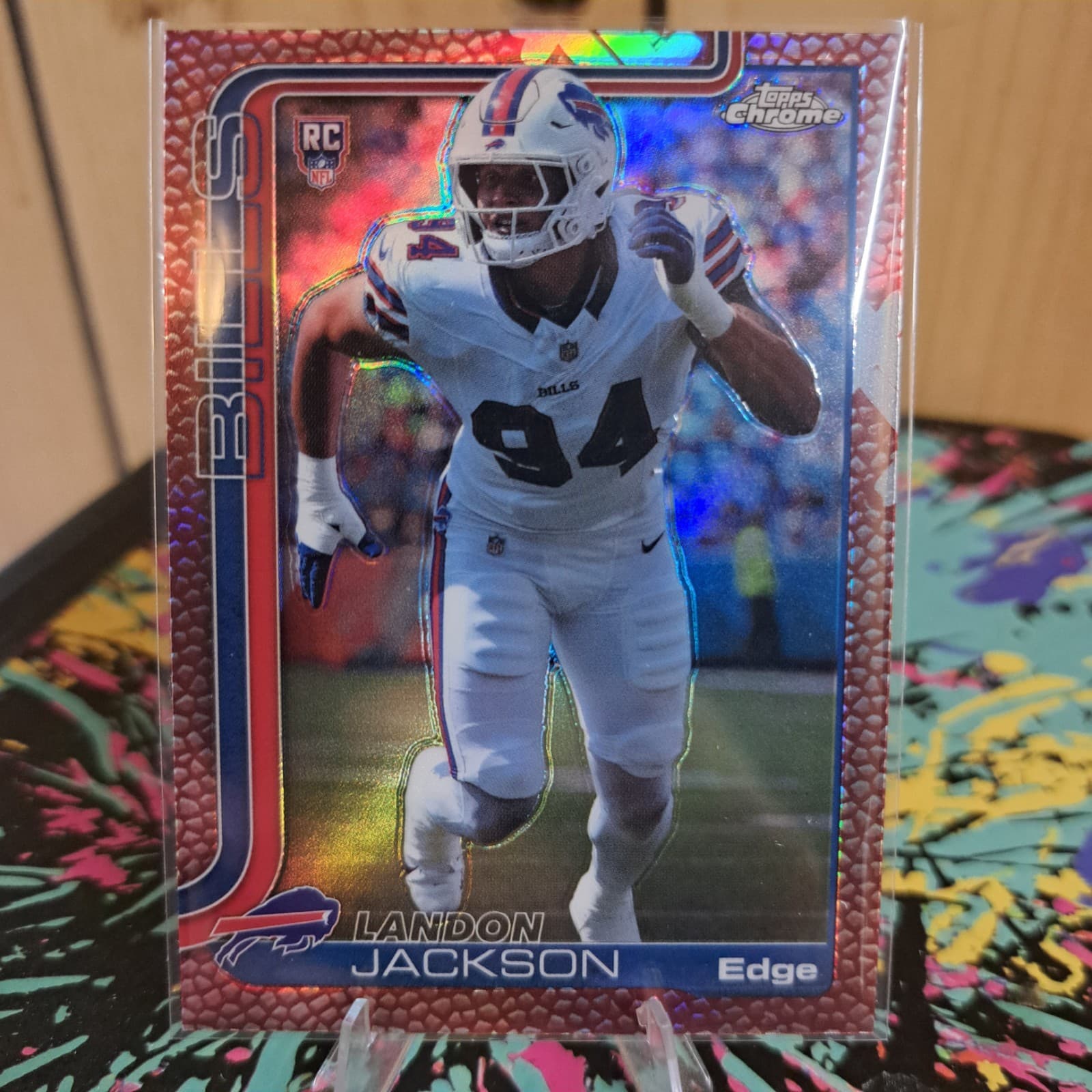 Landon Jackson trading card