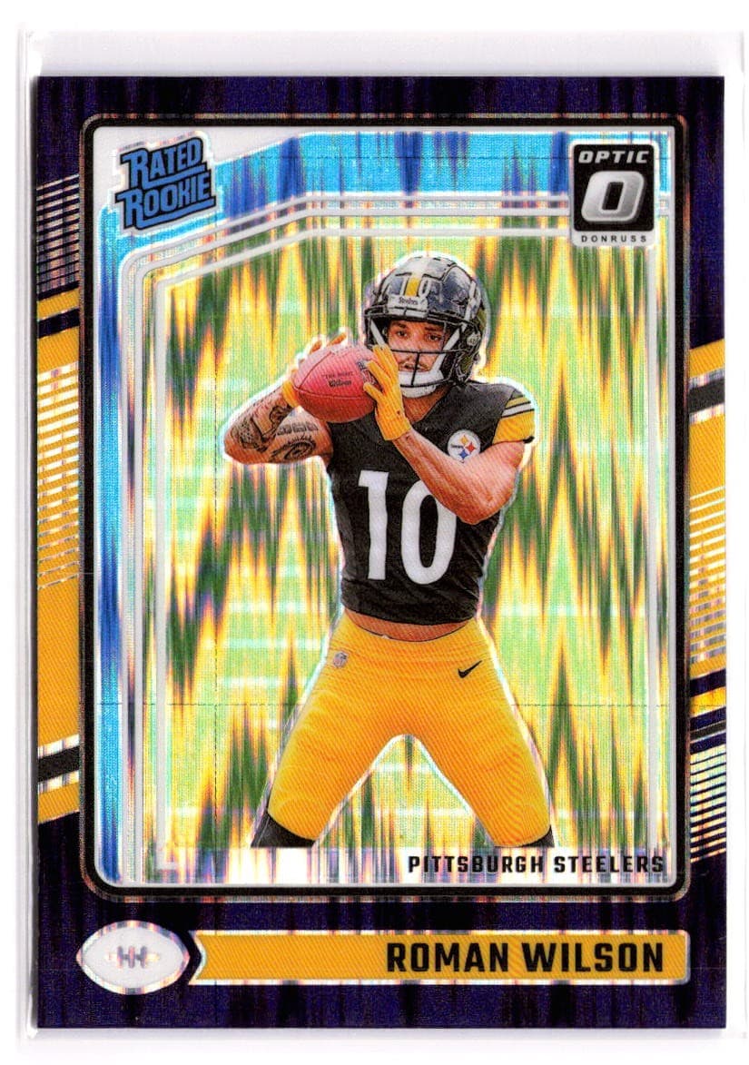 Roman Wilson trading card