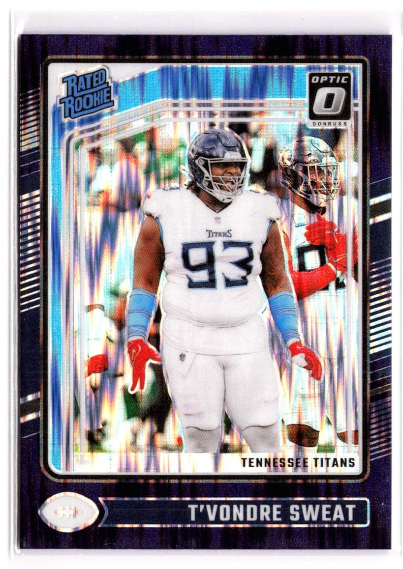 T'Vondre Sweat 2024 panini Donruss Optic