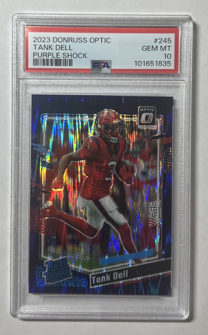 Tank Dell 2023 panini Donruss Optic