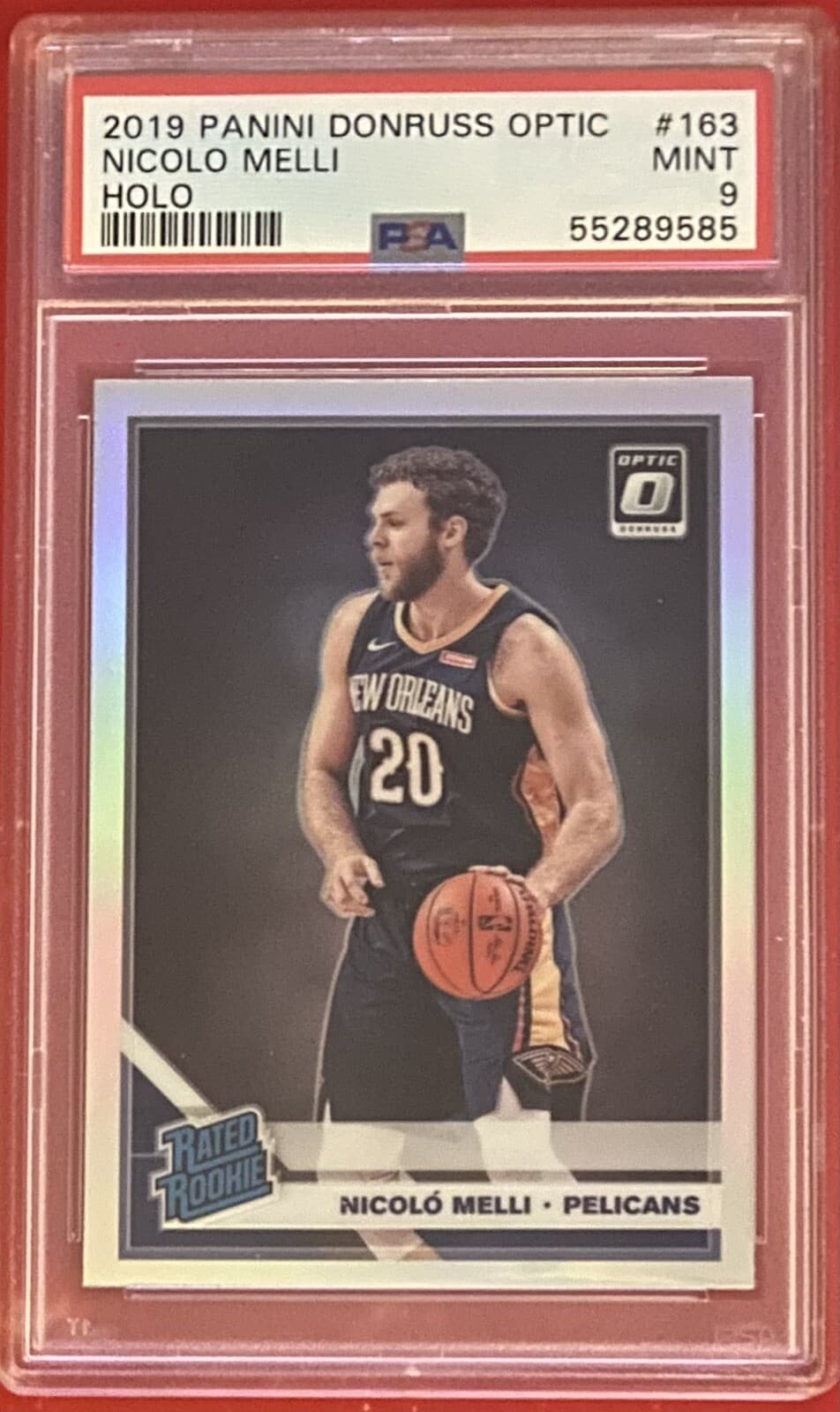 Nicolo Melli trading card