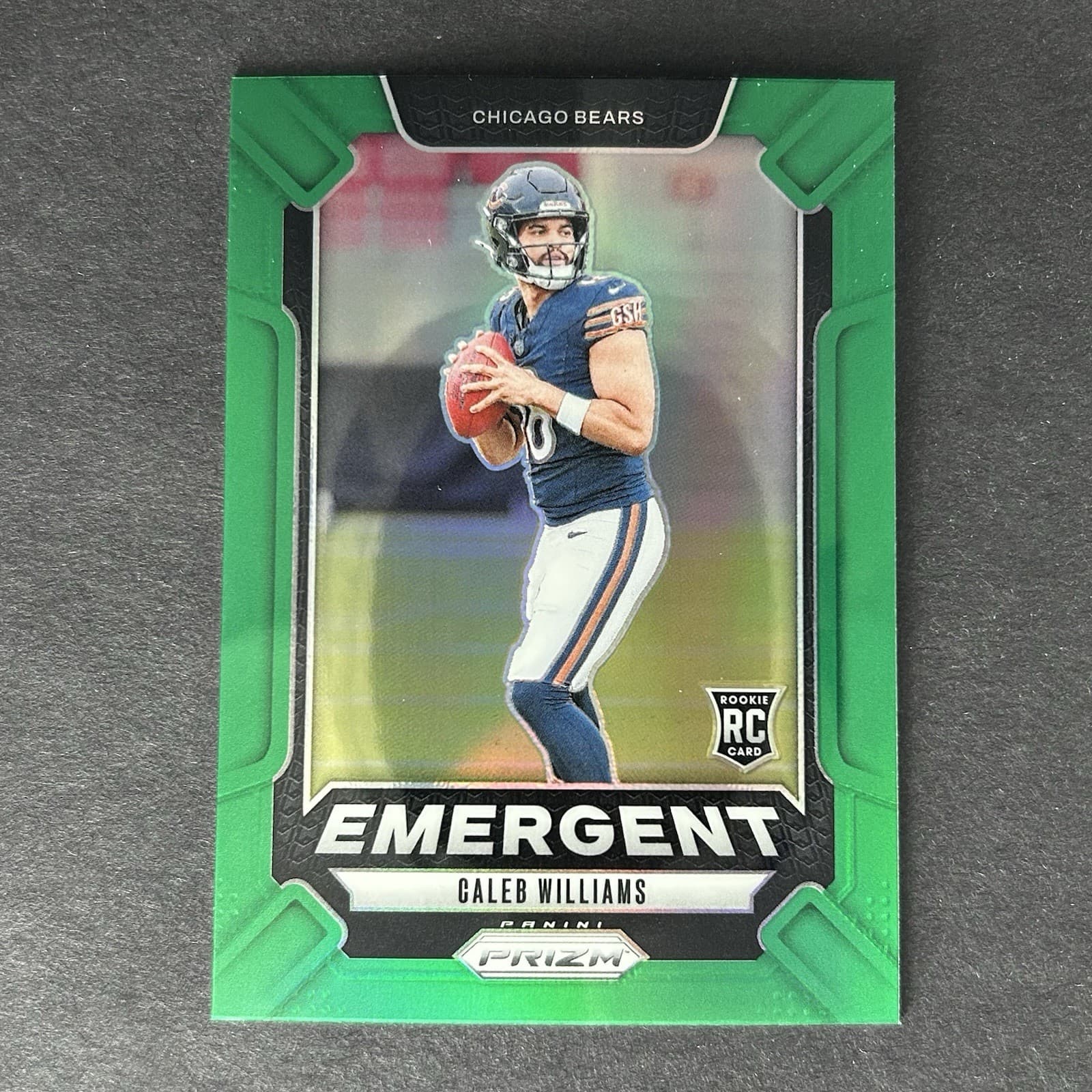 Caleb Williams trading card