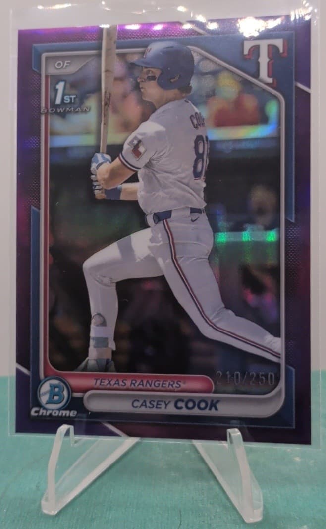 Casey Cook trading card
