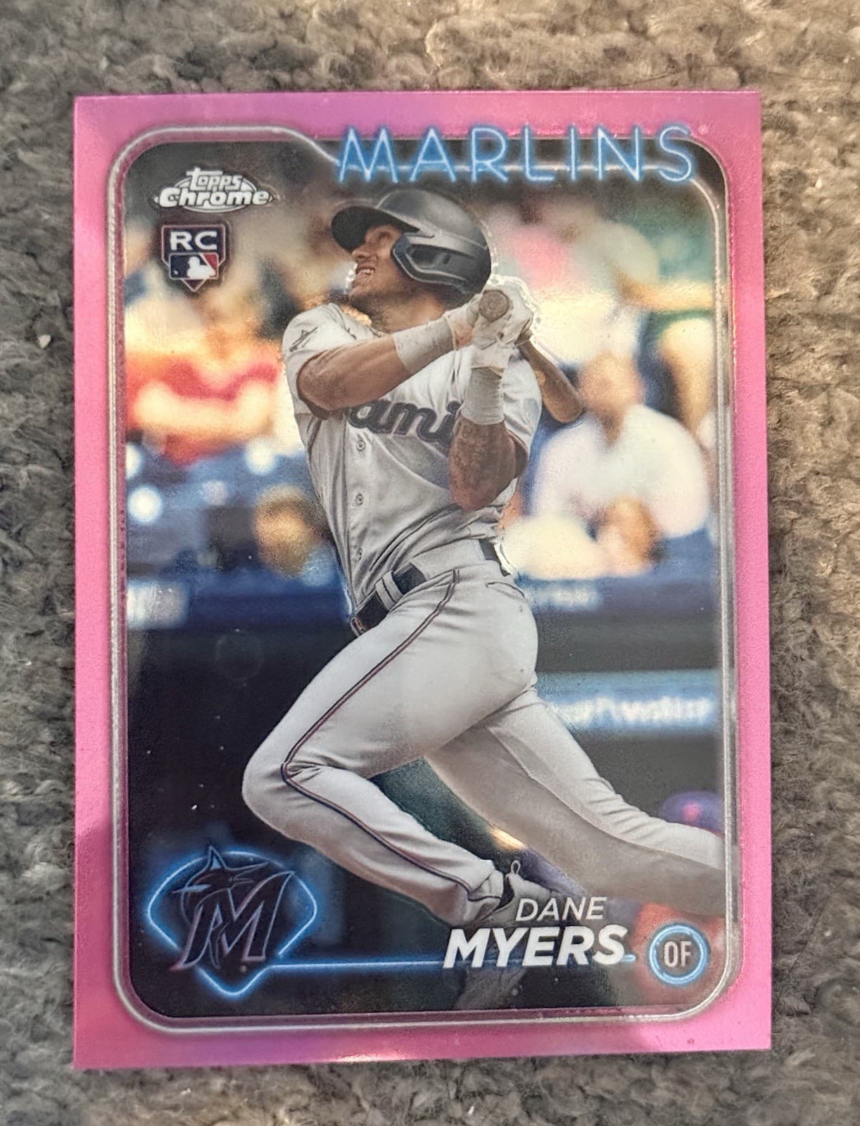 Dane Myers trading card