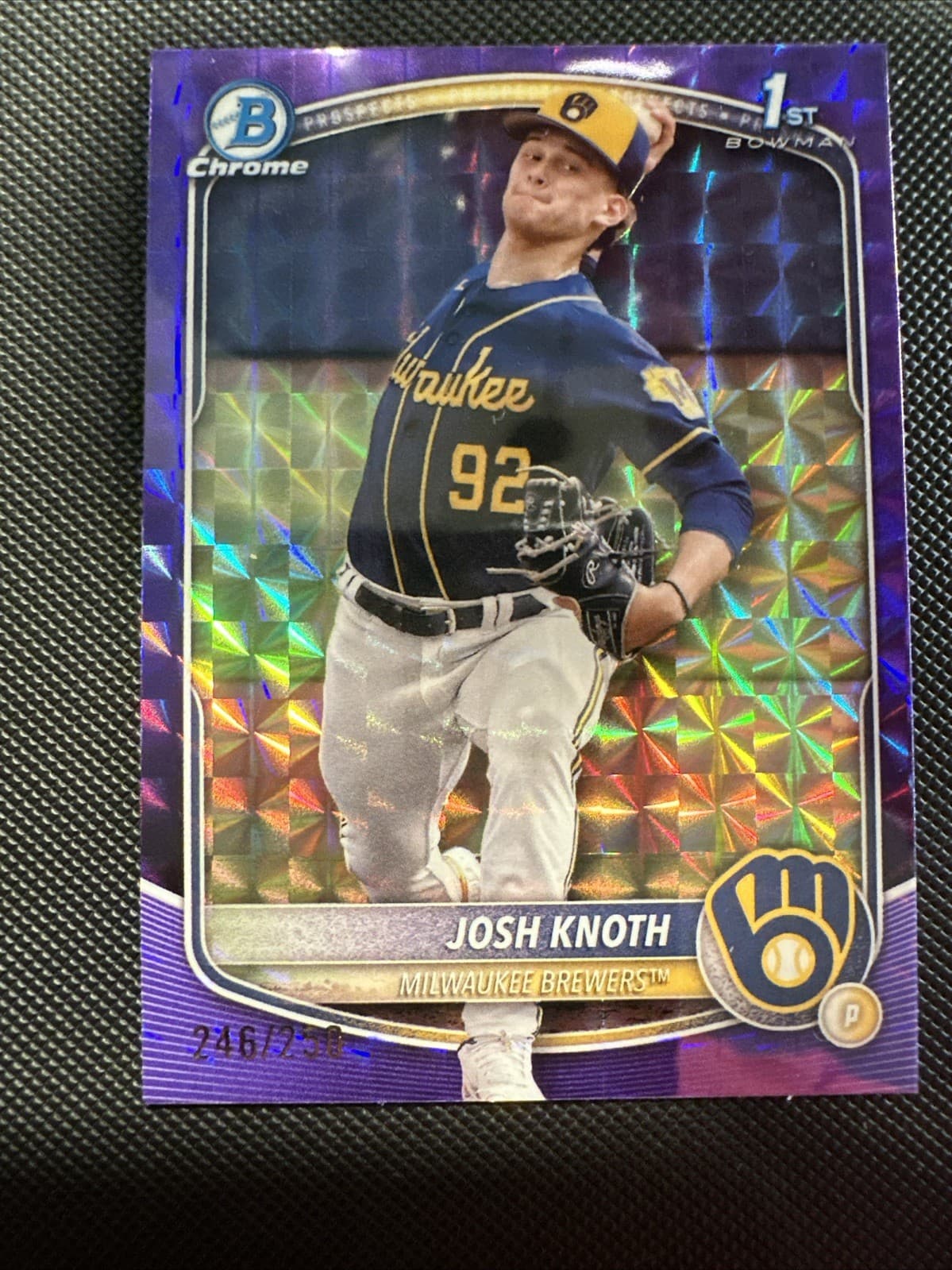 Josh Knoth trading card