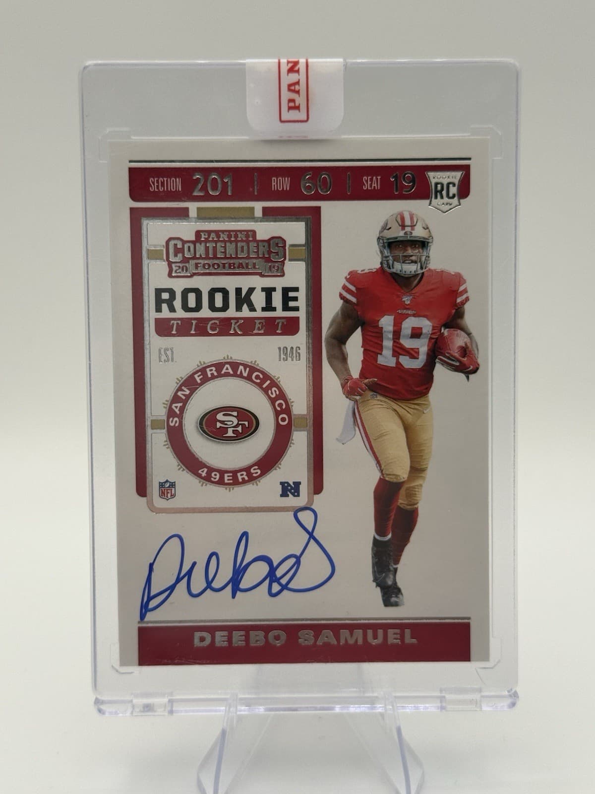 Deebo Samuel 2019 panini
