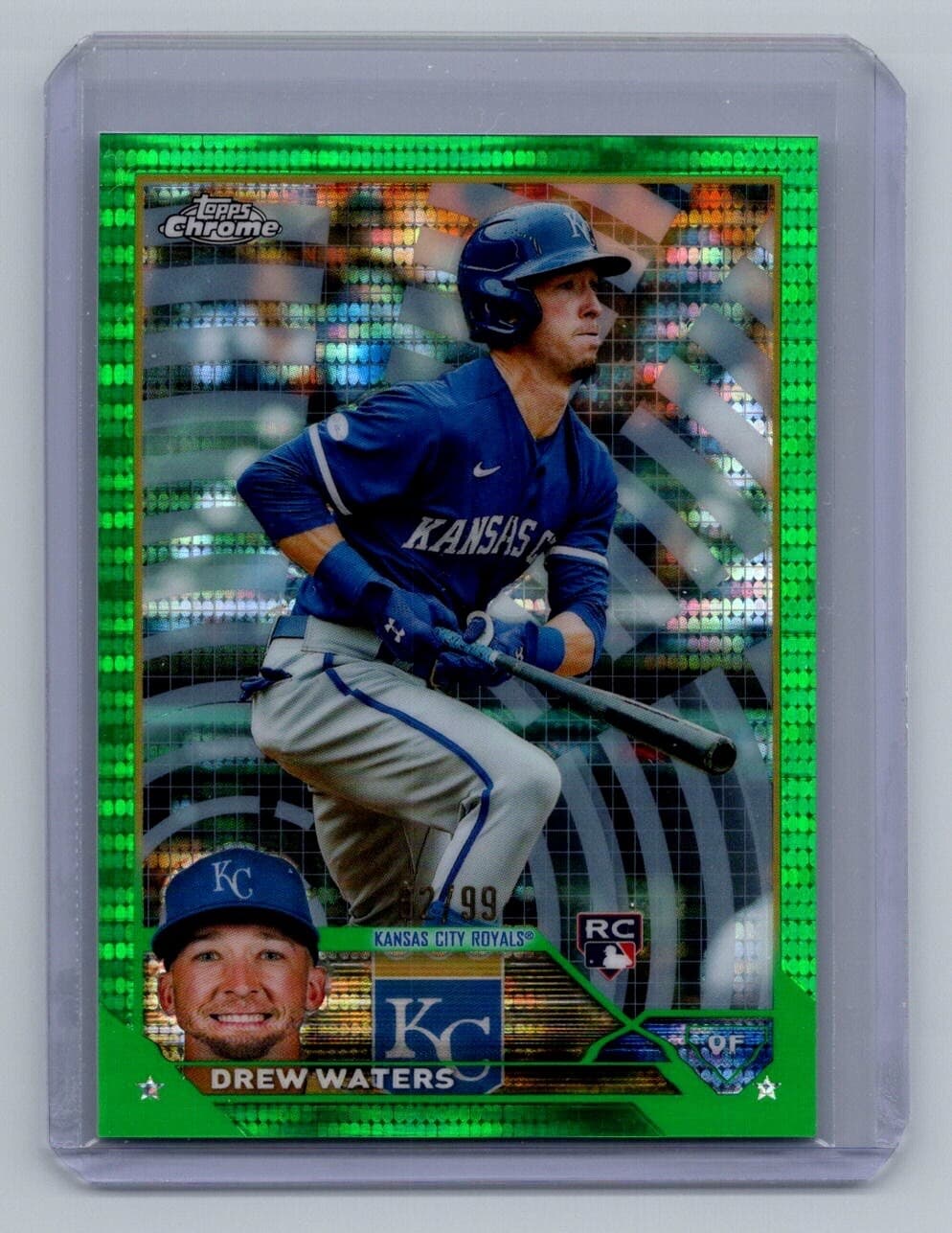 Drew Waters trading card