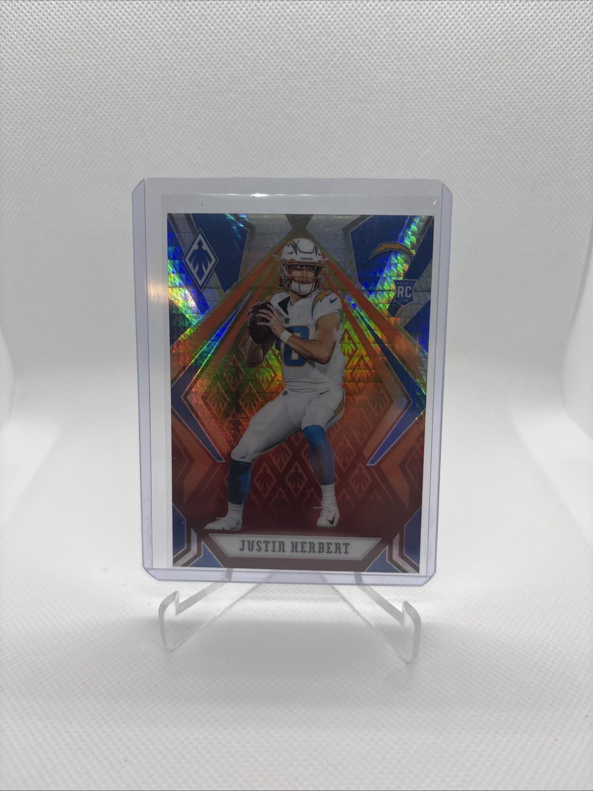 Justin Herbert trading card