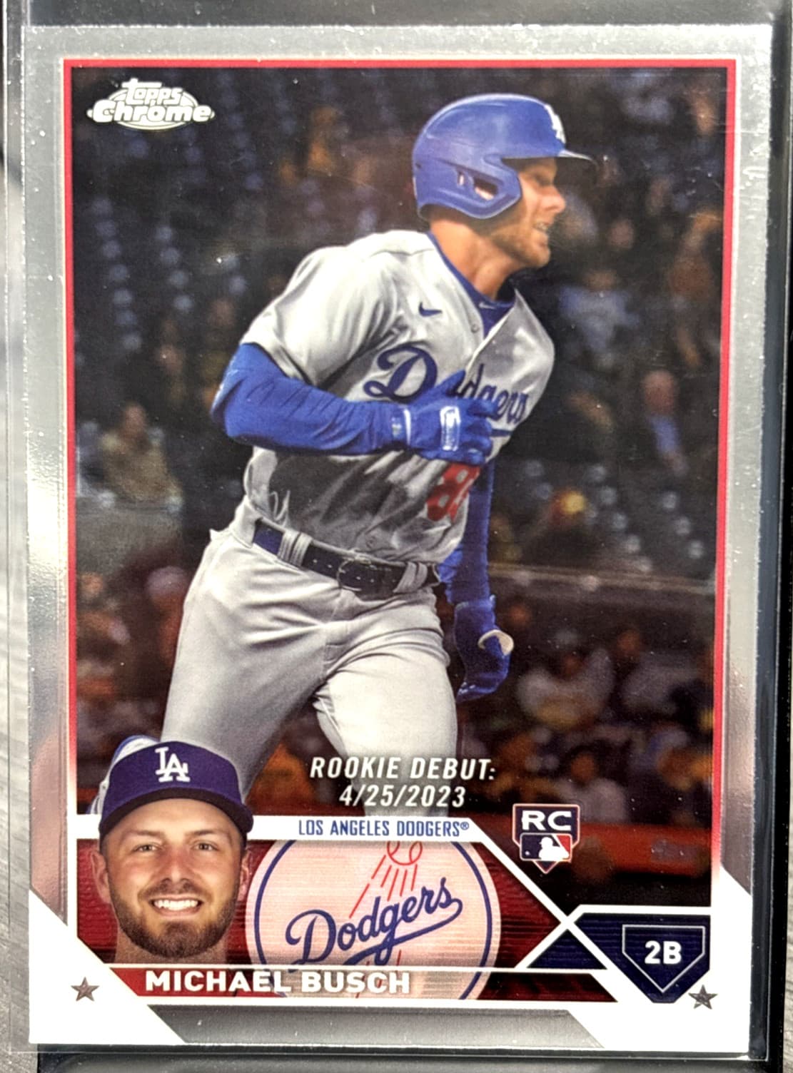 Michael Busch trading card