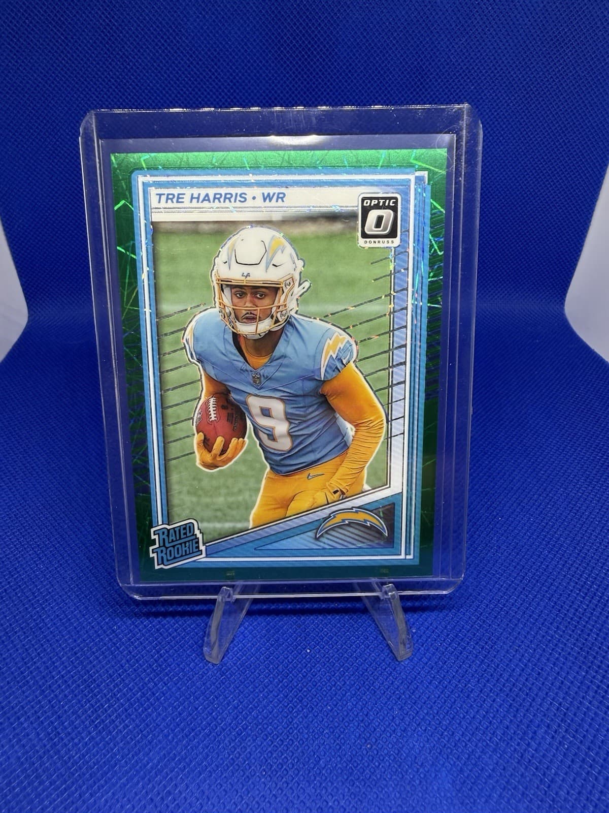 Tre Harris trading card