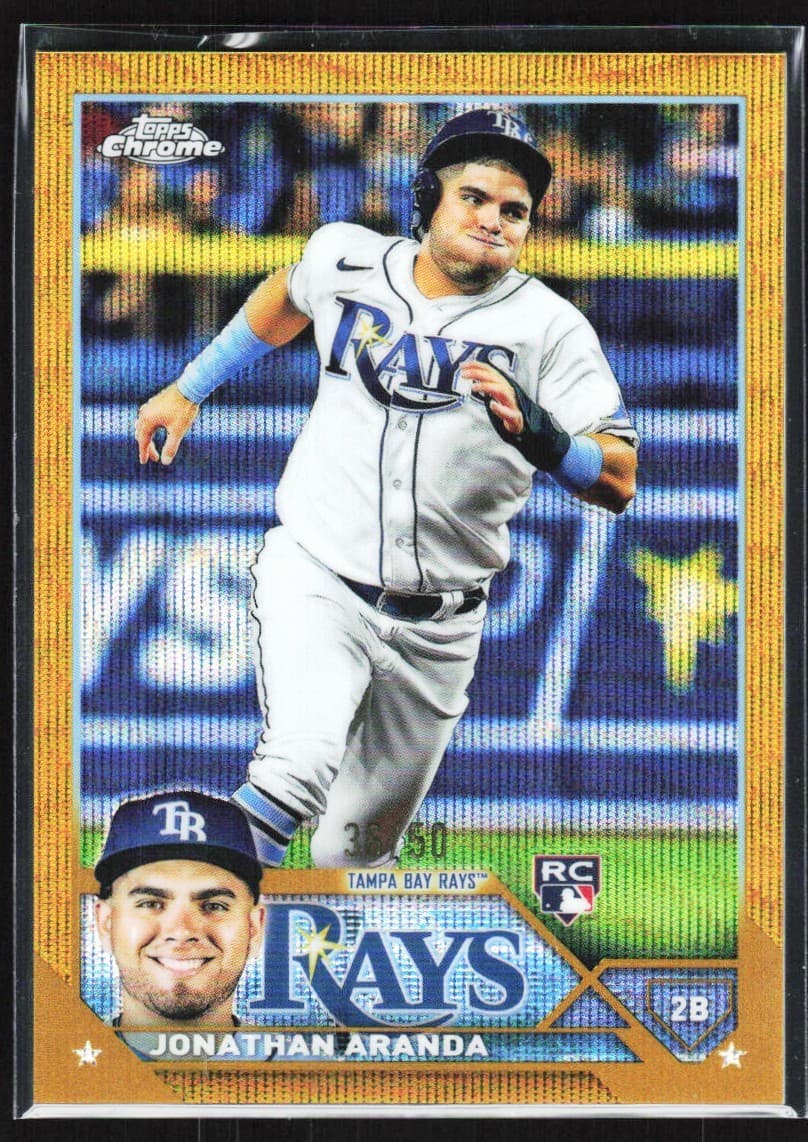 Jonathan Aranda trading card
