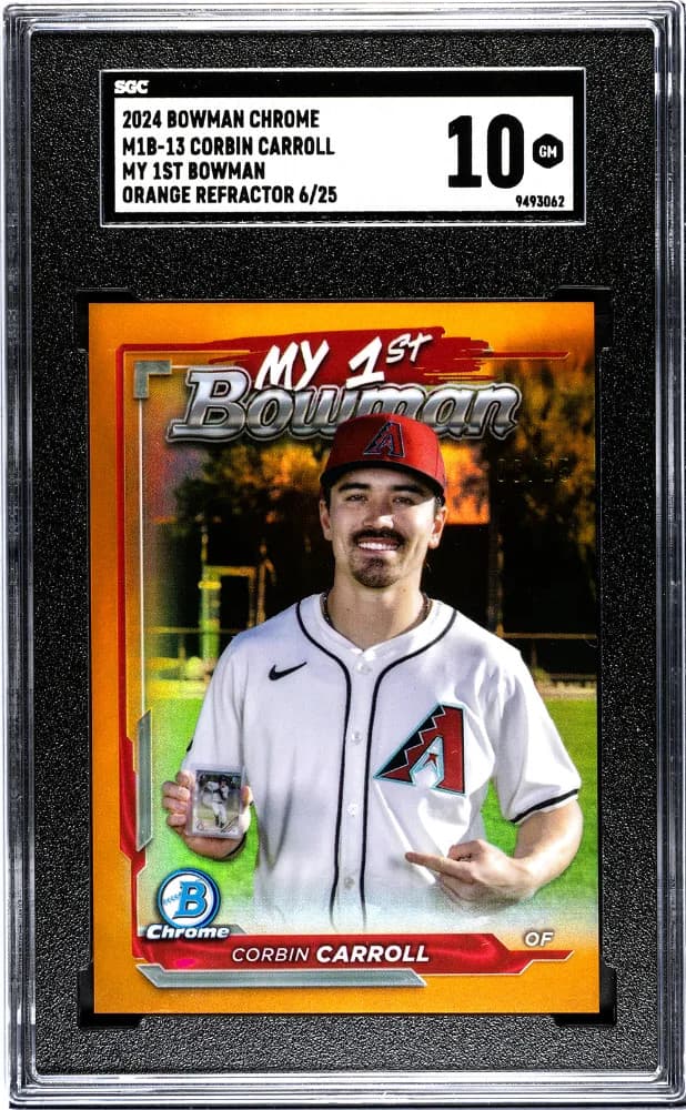 Corbin Carroll 2024 bowman Bowman Chrome