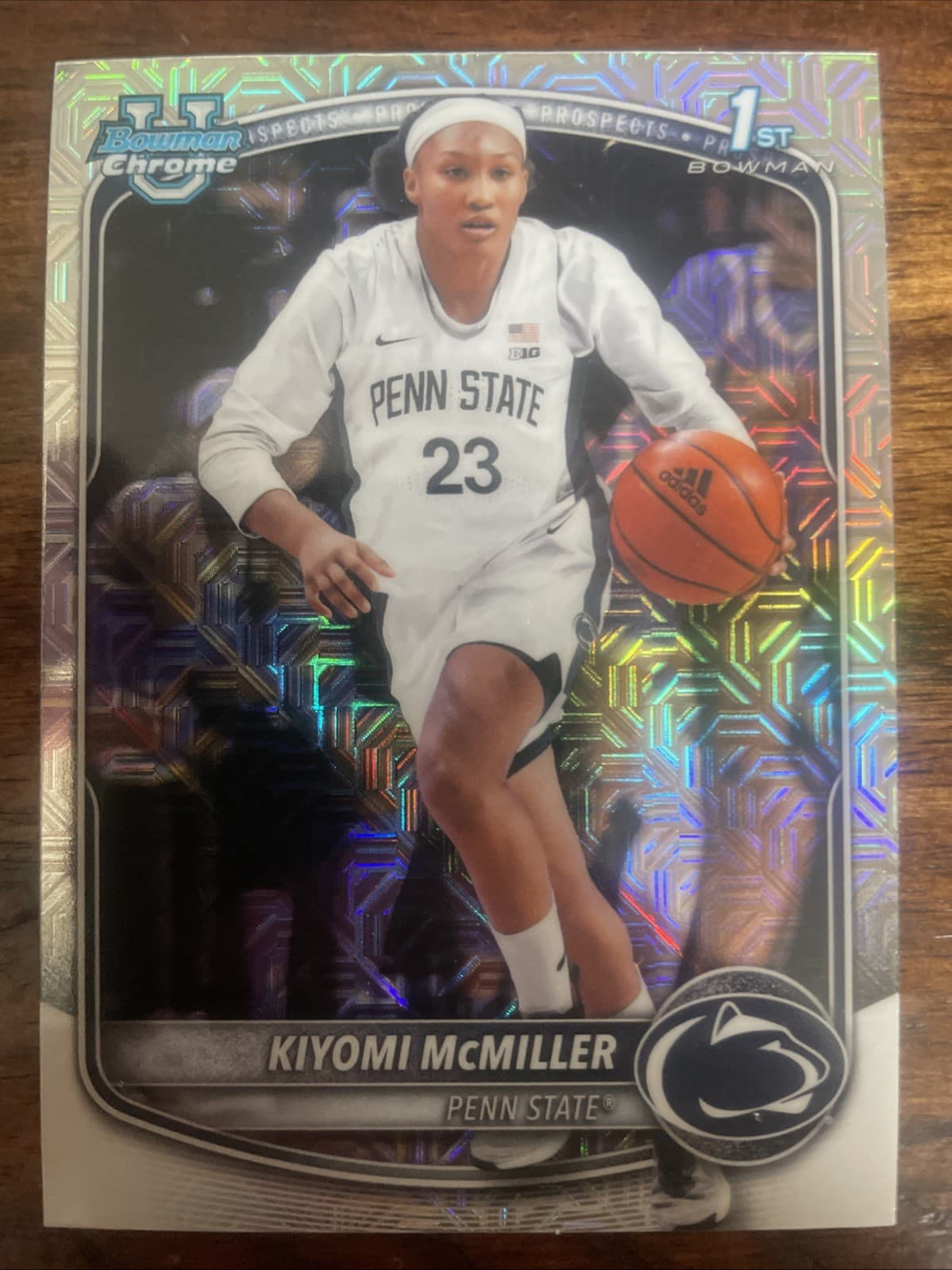 Kiyomi McMiller trading card
