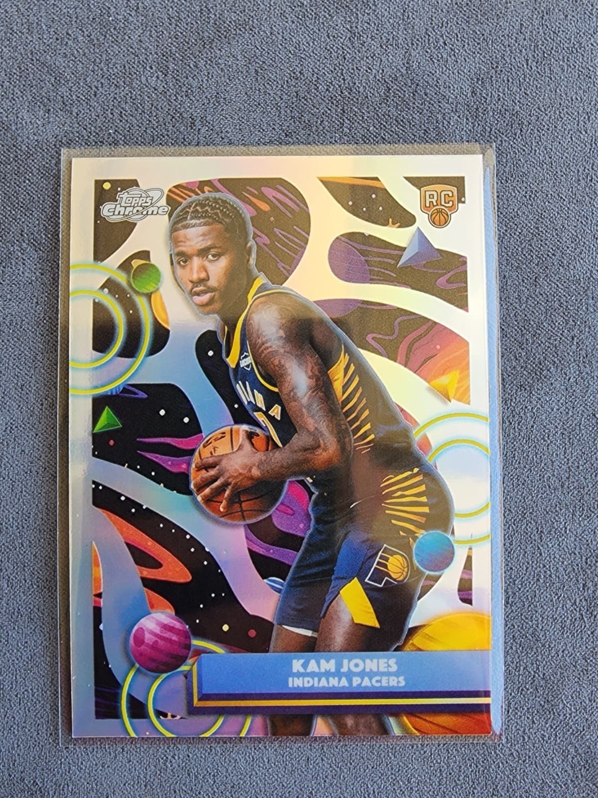 Kam Jones trading card