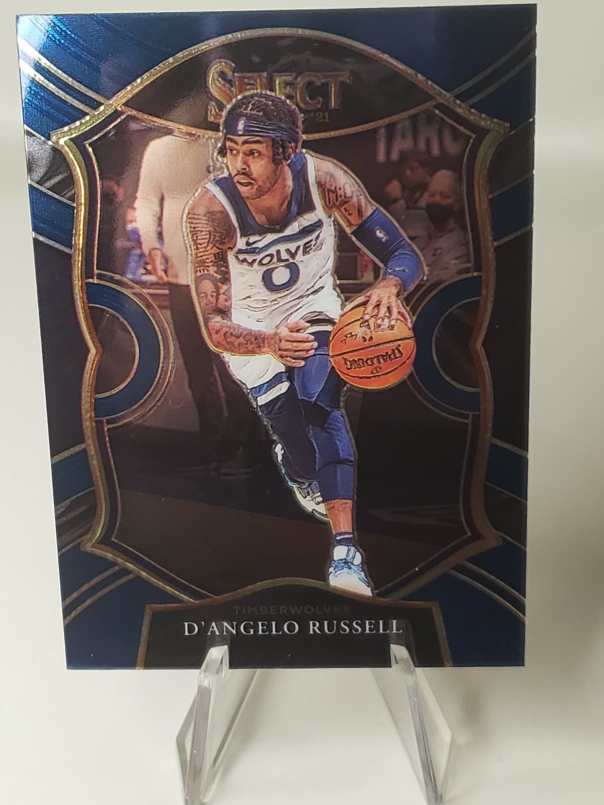 D'Angelo Russell trading card