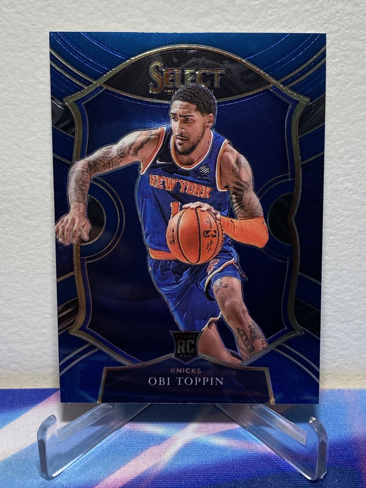 Obi Toppin trading card