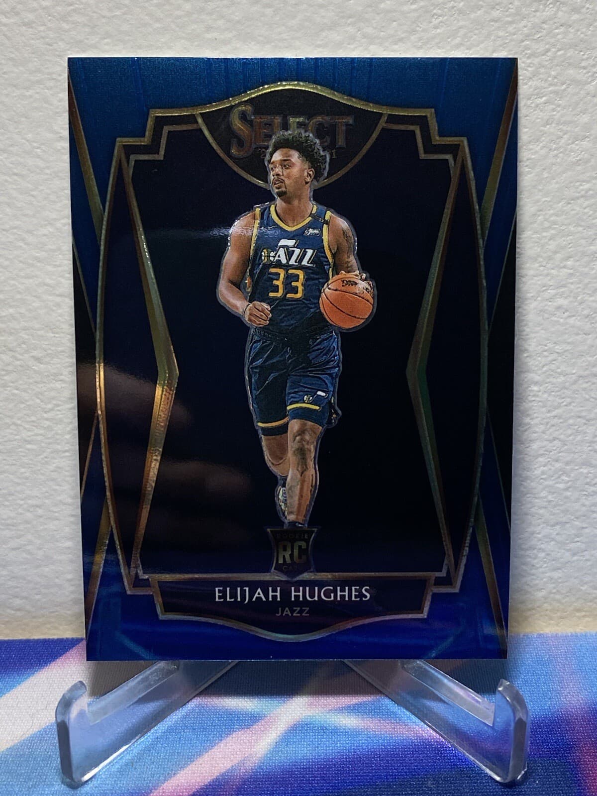 Elijah Hughes trading card