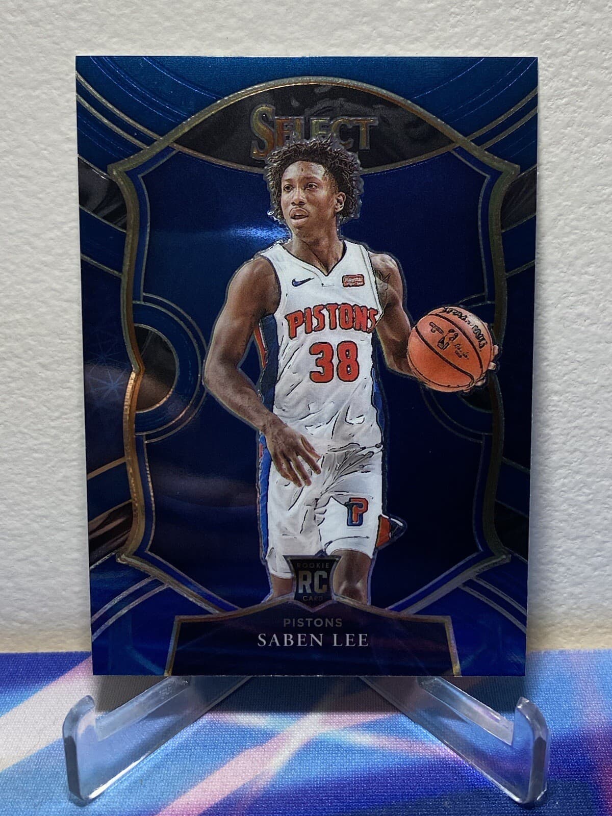 Saben Lee trading card