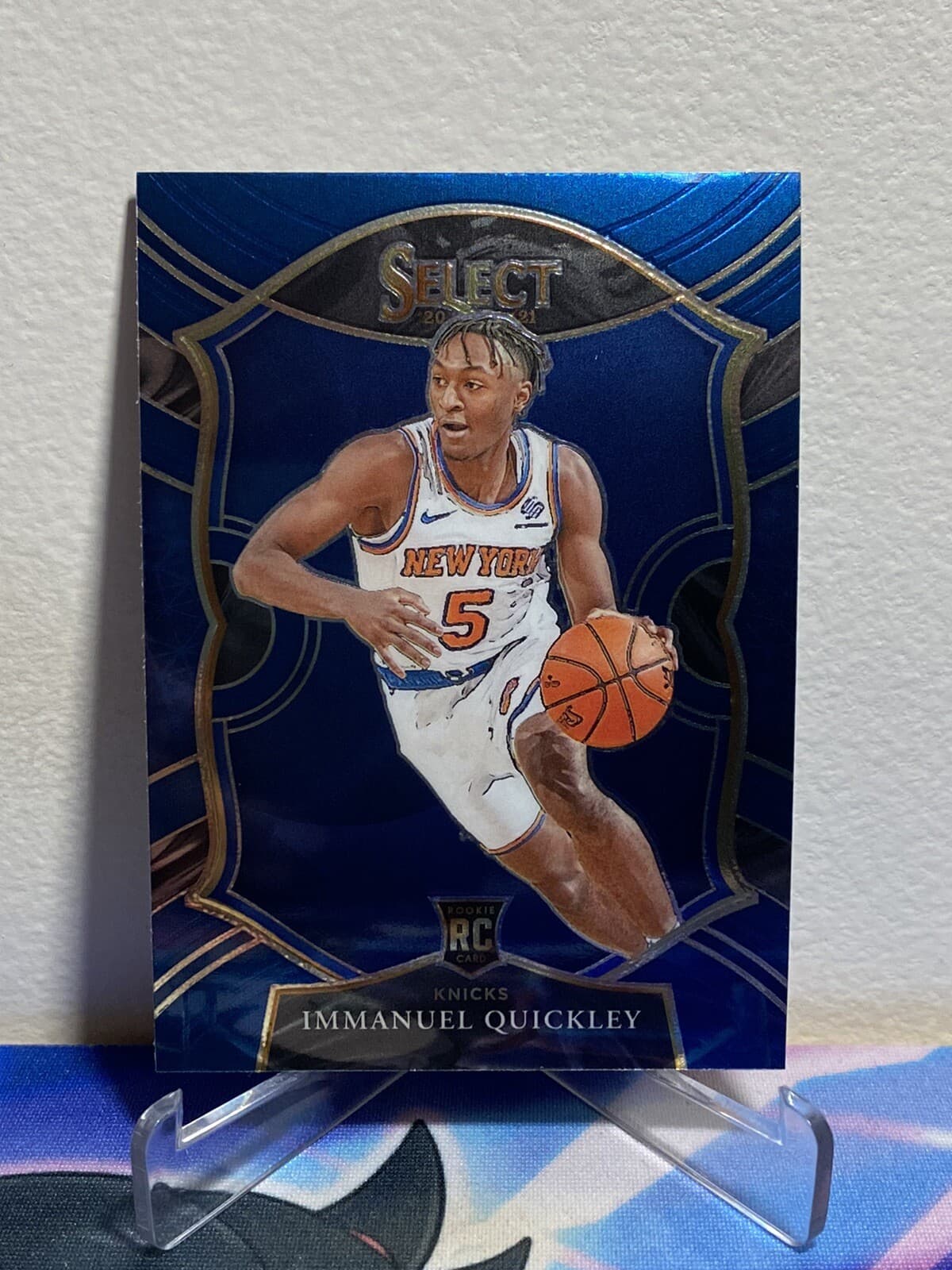 Immanuel Quickley trading card