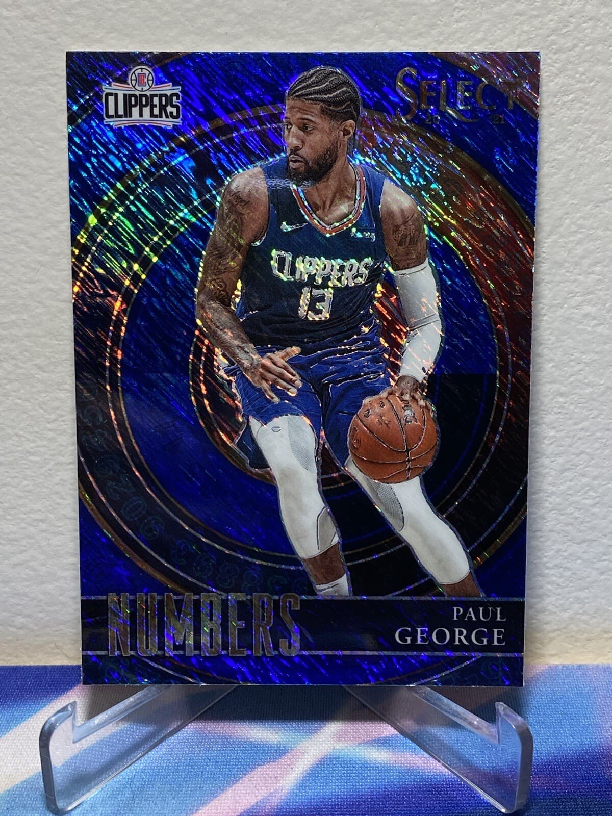 Paul George 2020 panini Panini Select