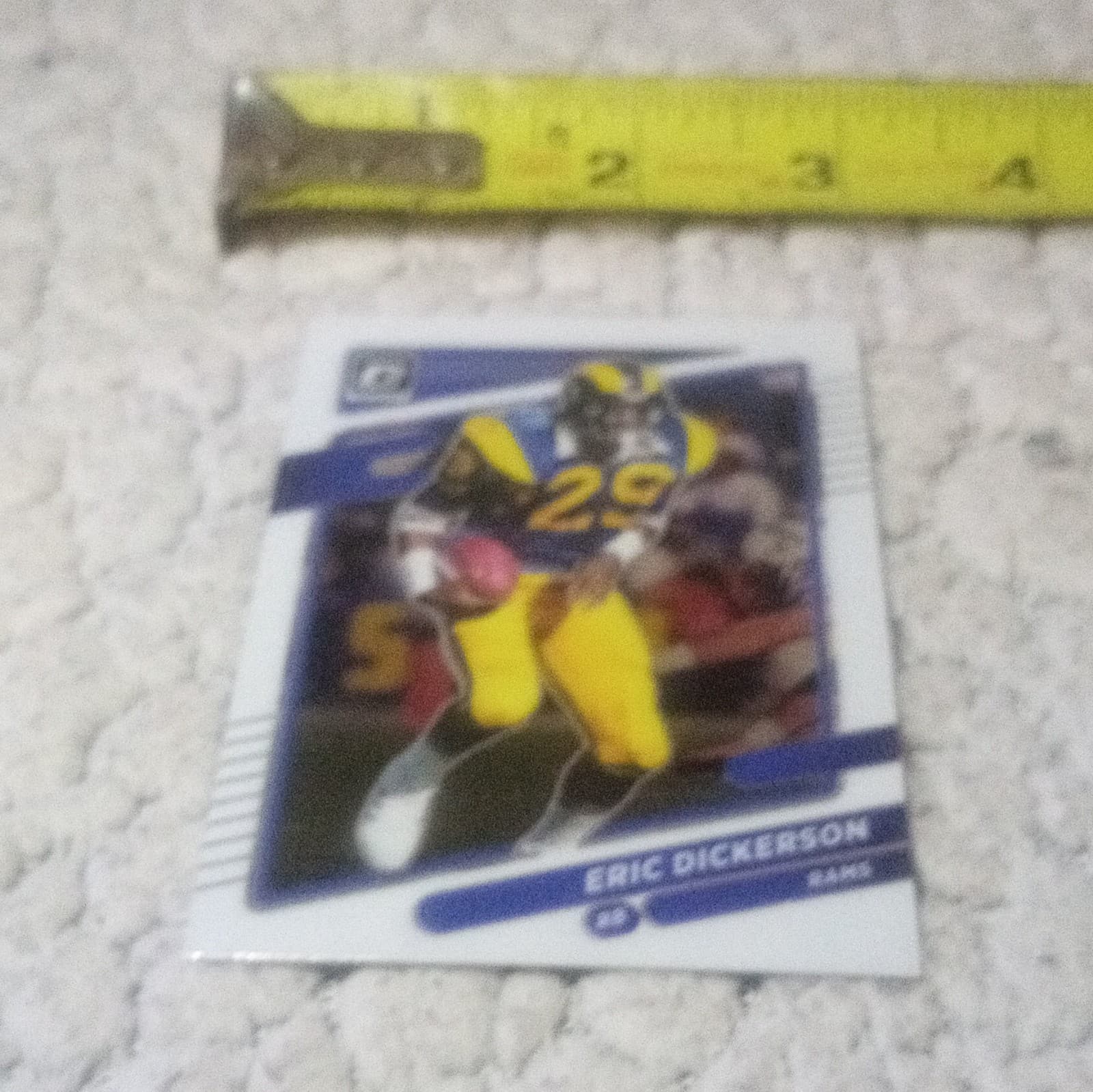 Eric Dickerson 2021 panini Donruss Optic