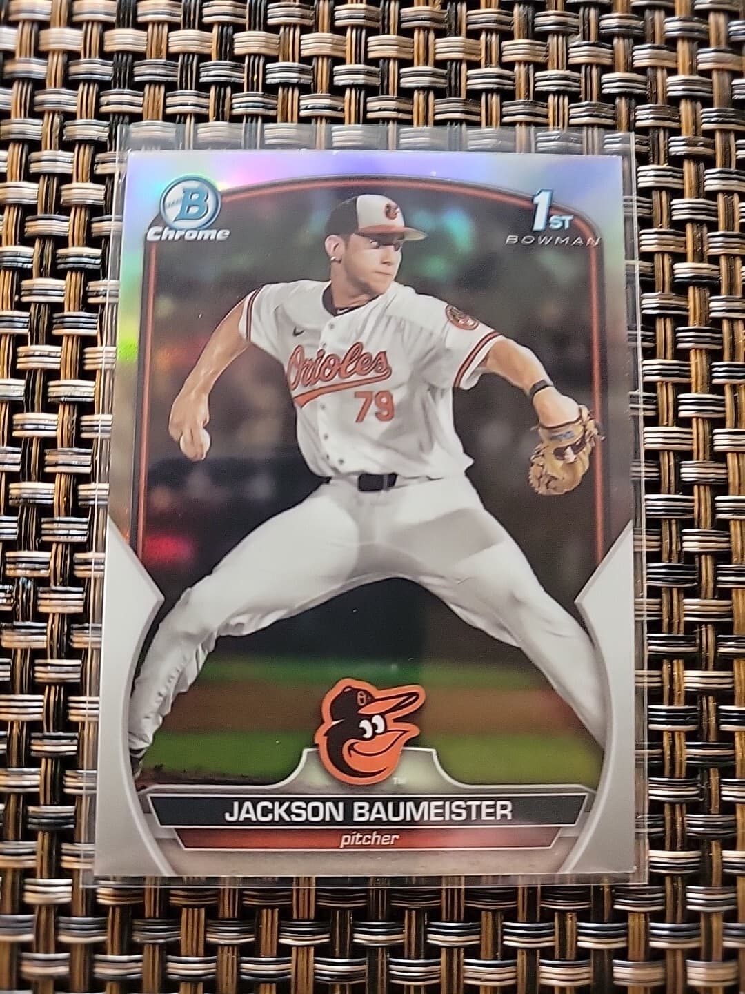 Jackson Baumeister trading card