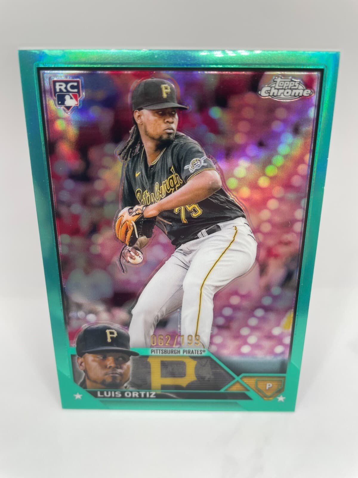 Luis Ortiz trading card