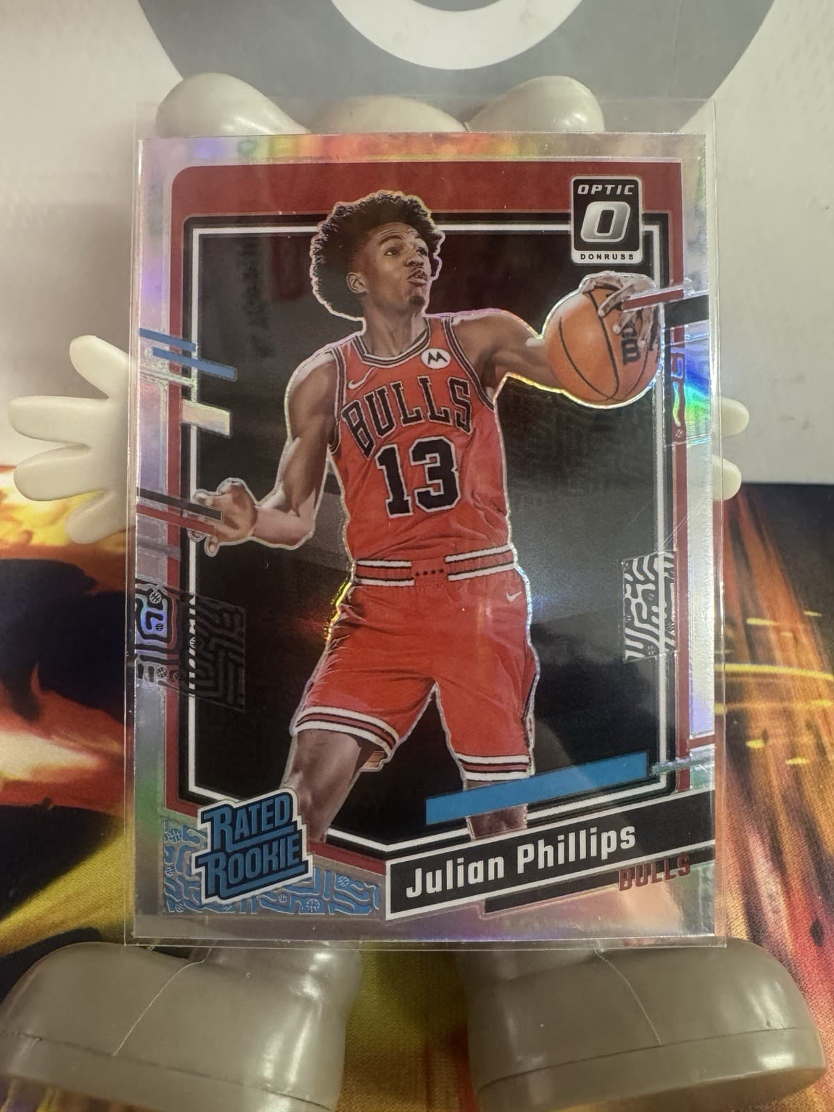 Julian Phillips trading card