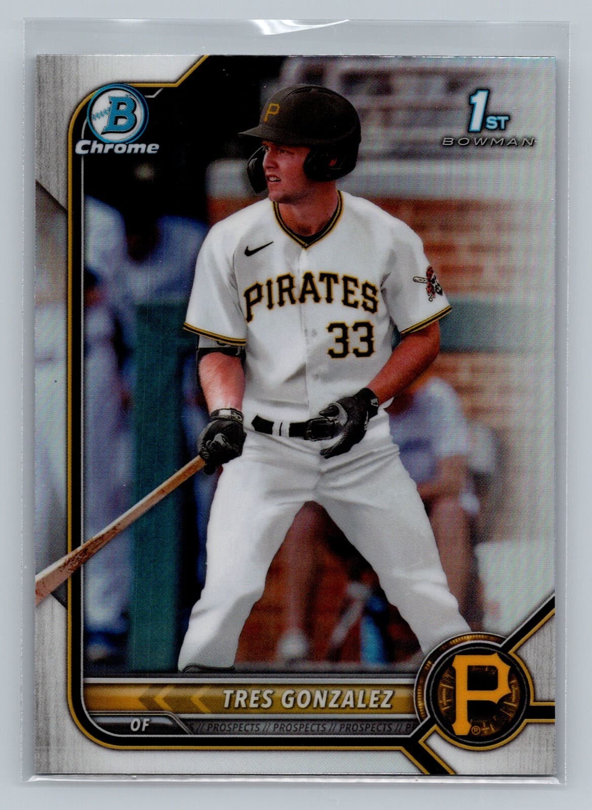 Tres Gonzalez trading card