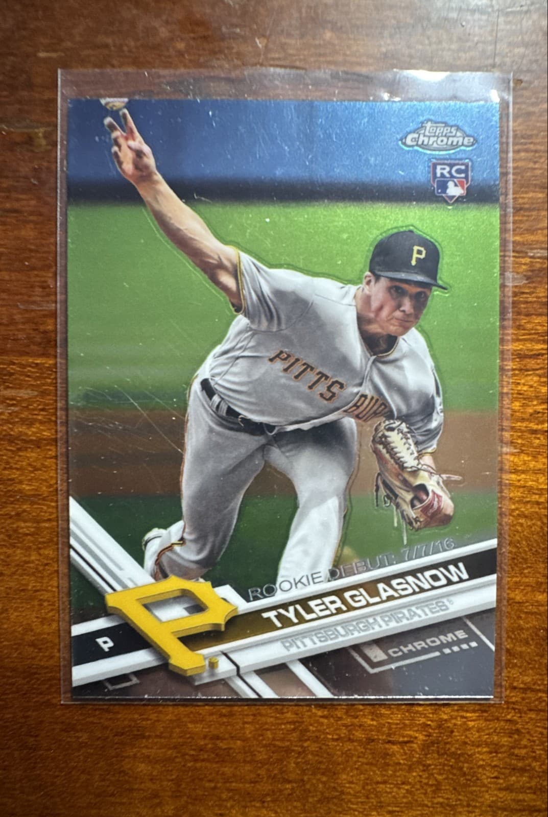 Tyler Glasnow trading card