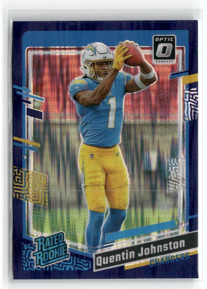 Quentin Johnston 2023 panini Panini Donruss Optic