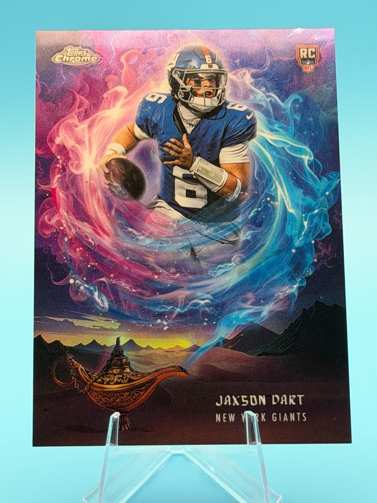 Jaxson Dart 2025 topps Topps Chrome