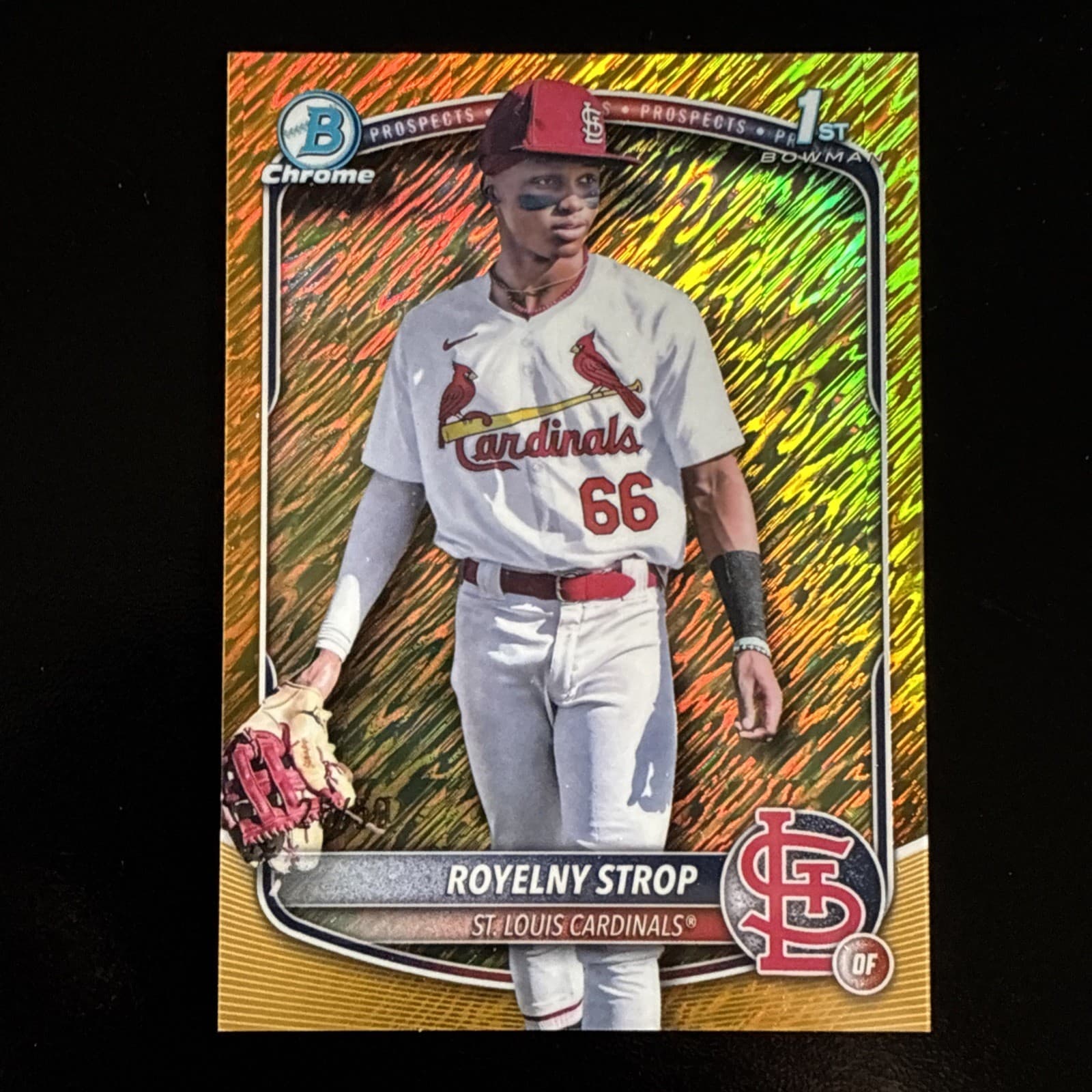 Royelny Strop trading card