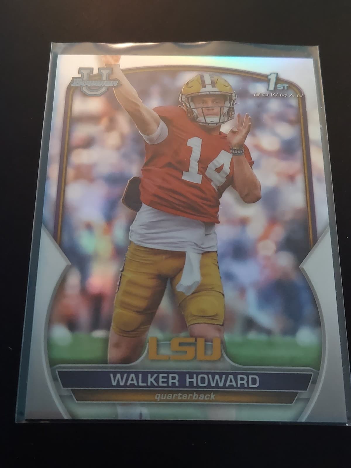 Walker Howard trading card