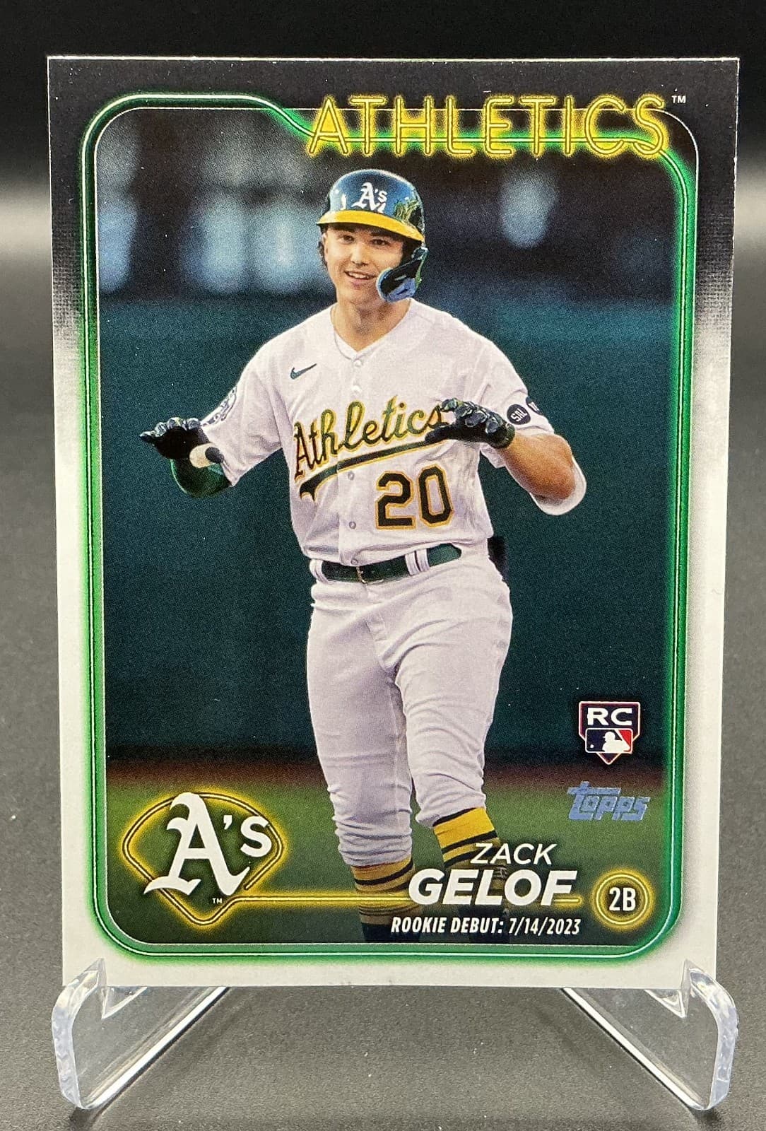 Zack Gelof 2024 topps Topps Update