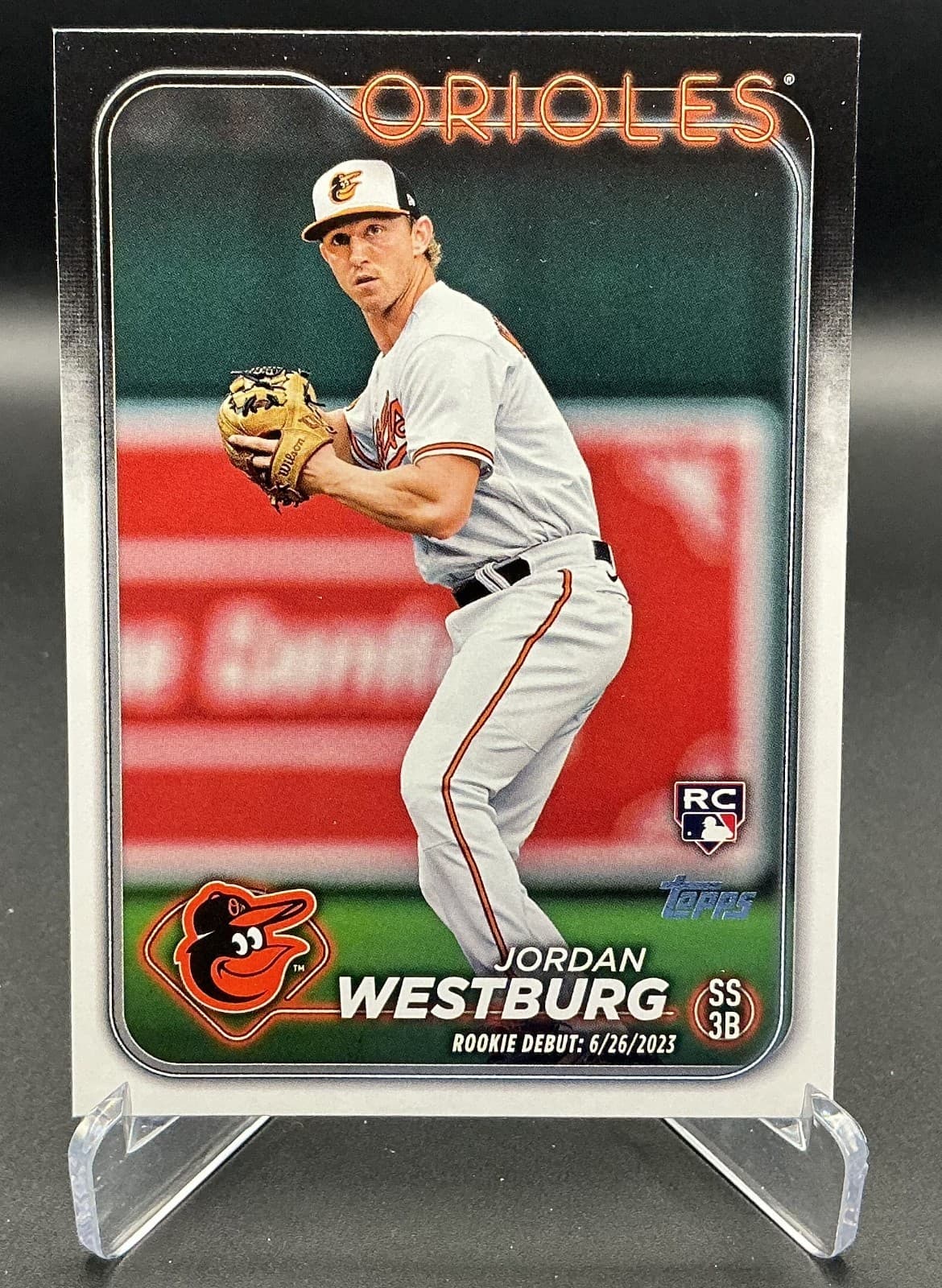 Jordan Westburg trading card