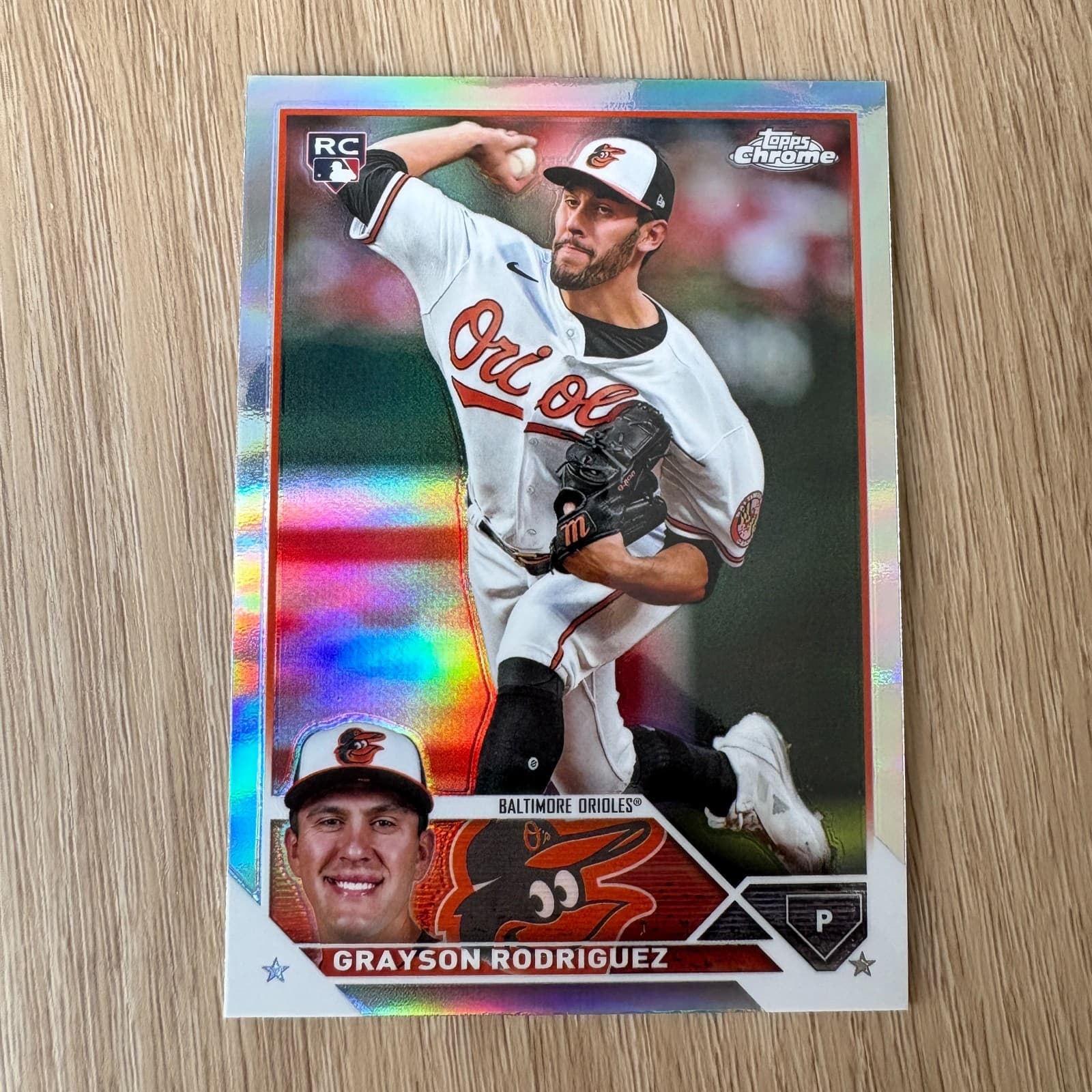 Grayson Rodriguez trading card