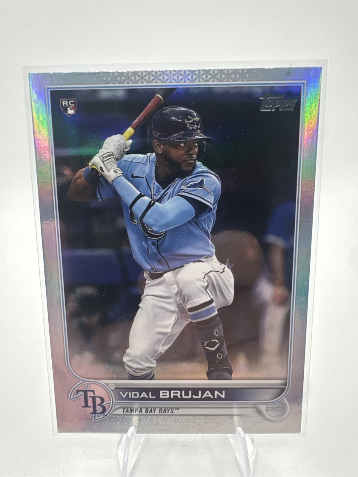 Vidal Brujan trading card