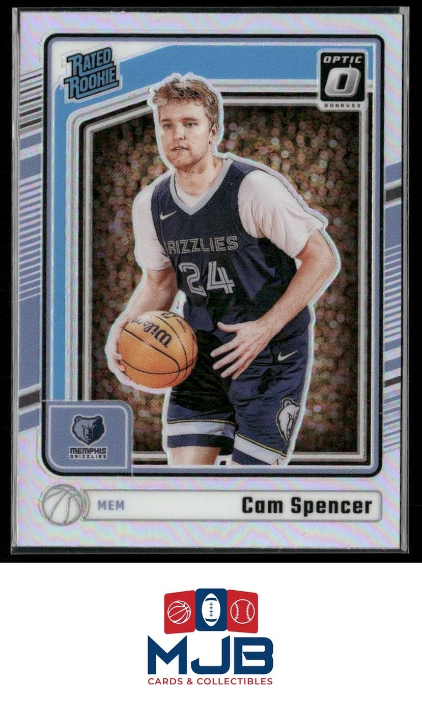 Cam Spencer trading card