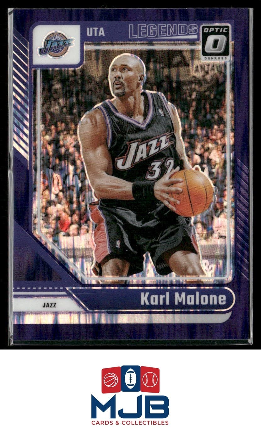 Karl Malone trading card
