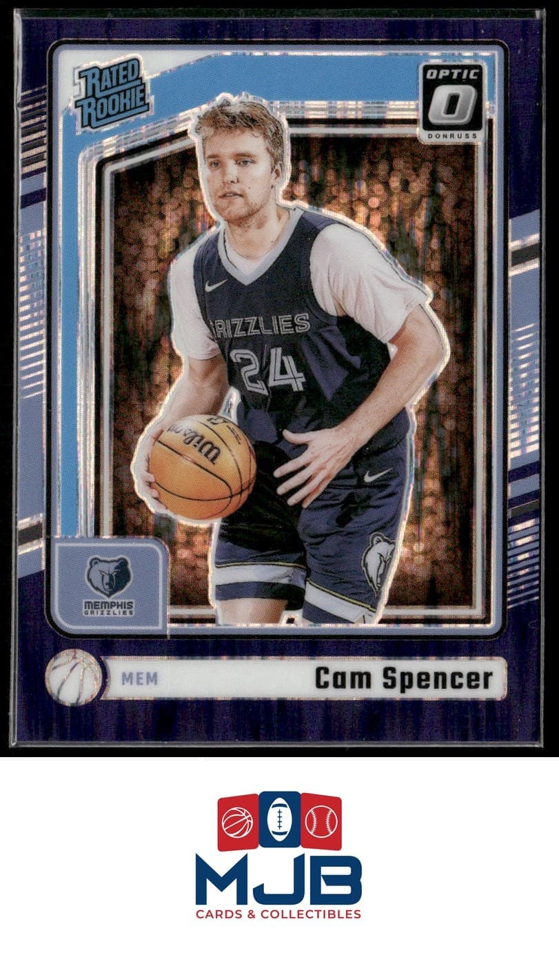 Cam Spencer trading card