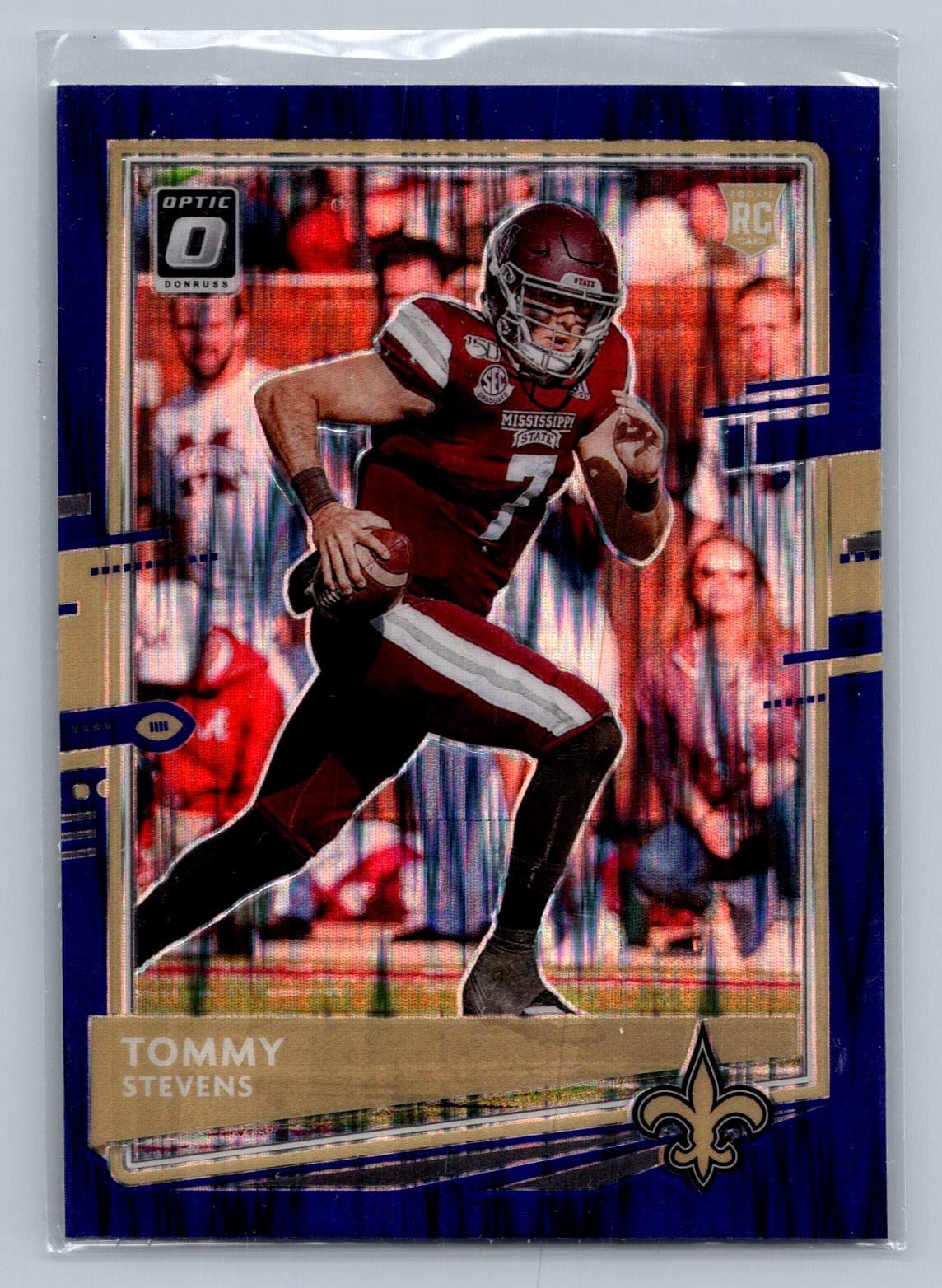 Tommy Stevens trading card