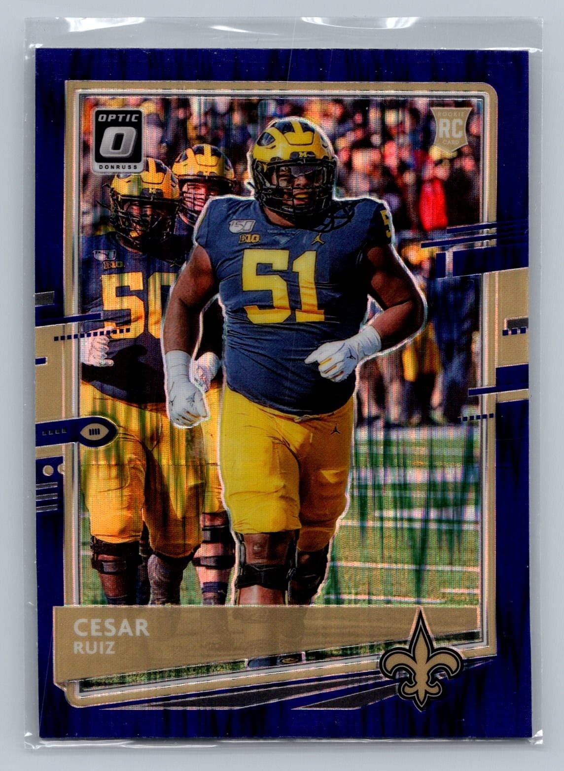 Cesar Ruiz trading card