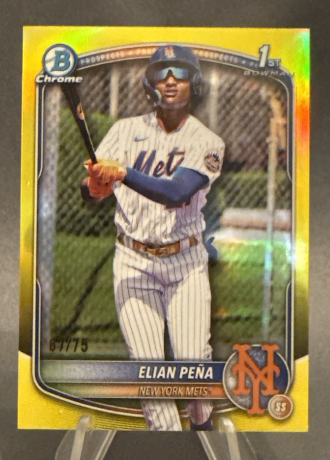 Julio Rodriguez 2020 bowman Bowman Chrome Mega Box Prospects - Mojo Refractor