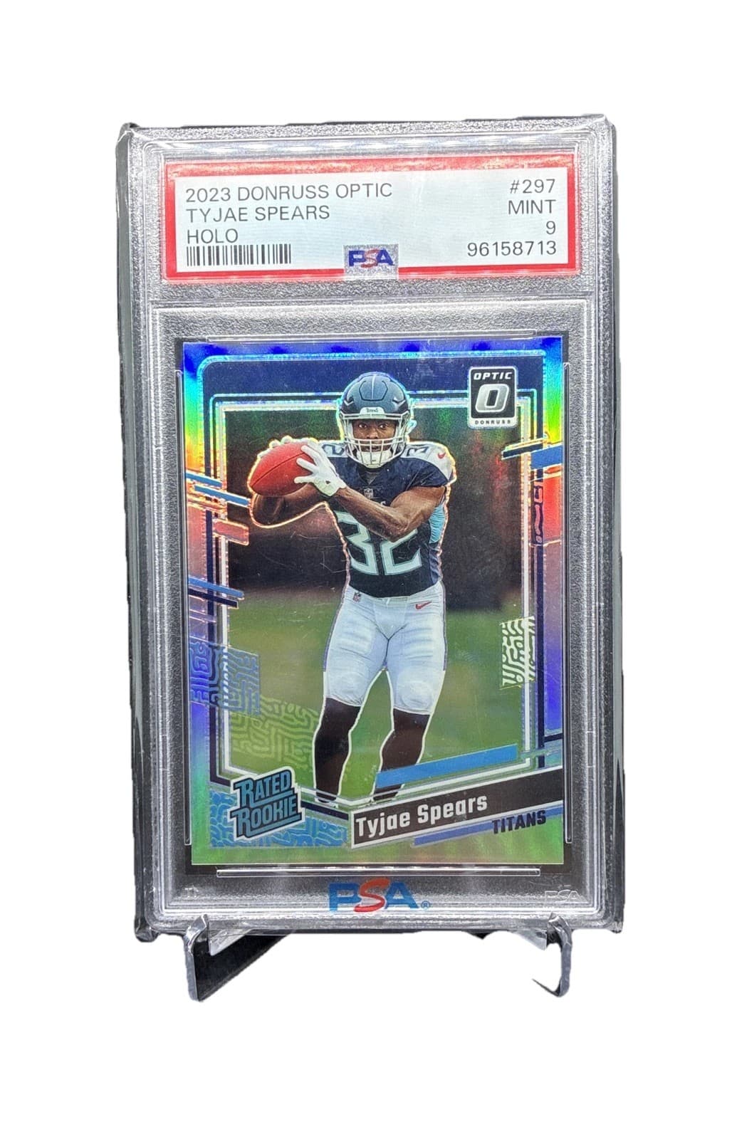 Tyjae Spears trading card