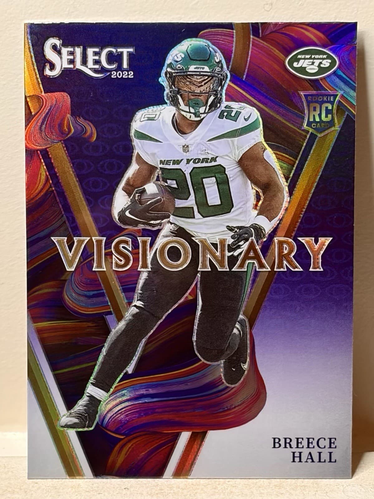 Breece Hall 2022 panini Panini Select