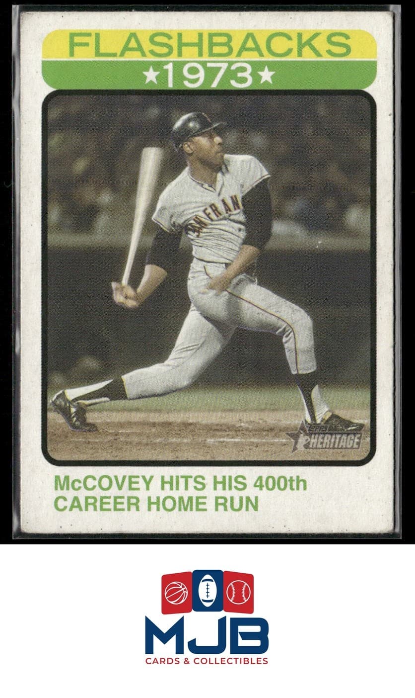 Willie McCovey 2022 topps Topps Heritage