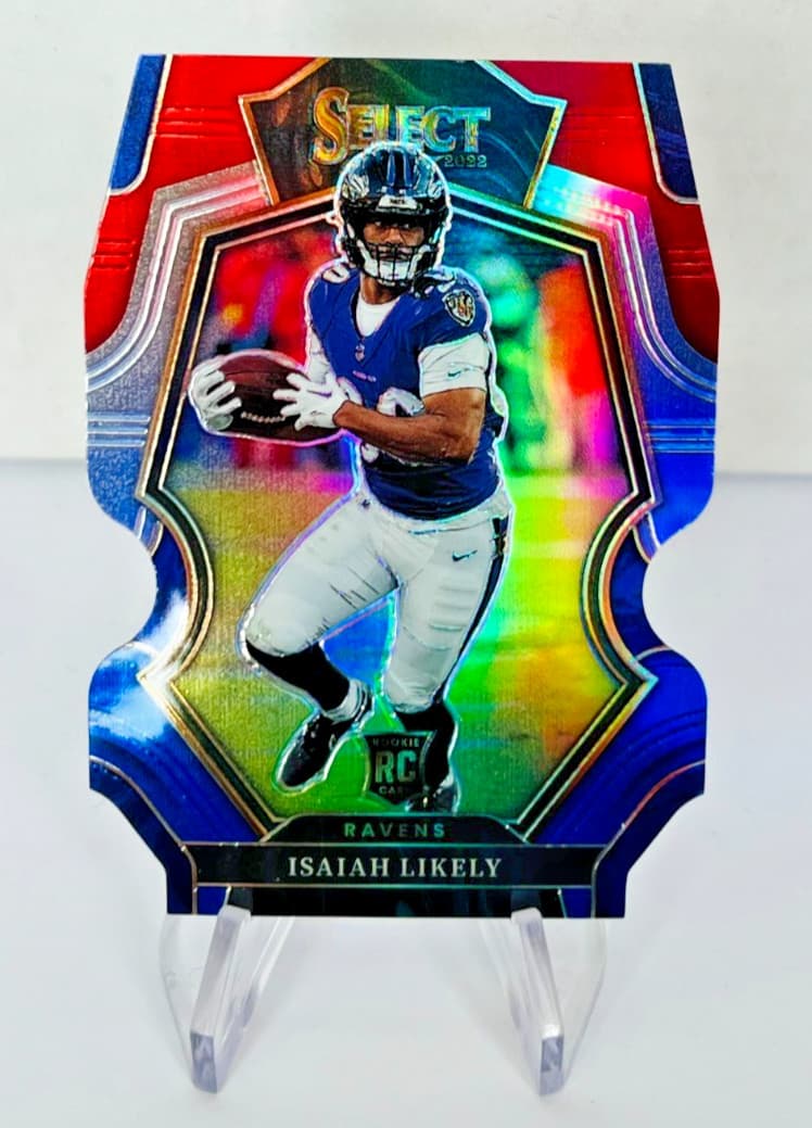 Isaiah Likely trading card