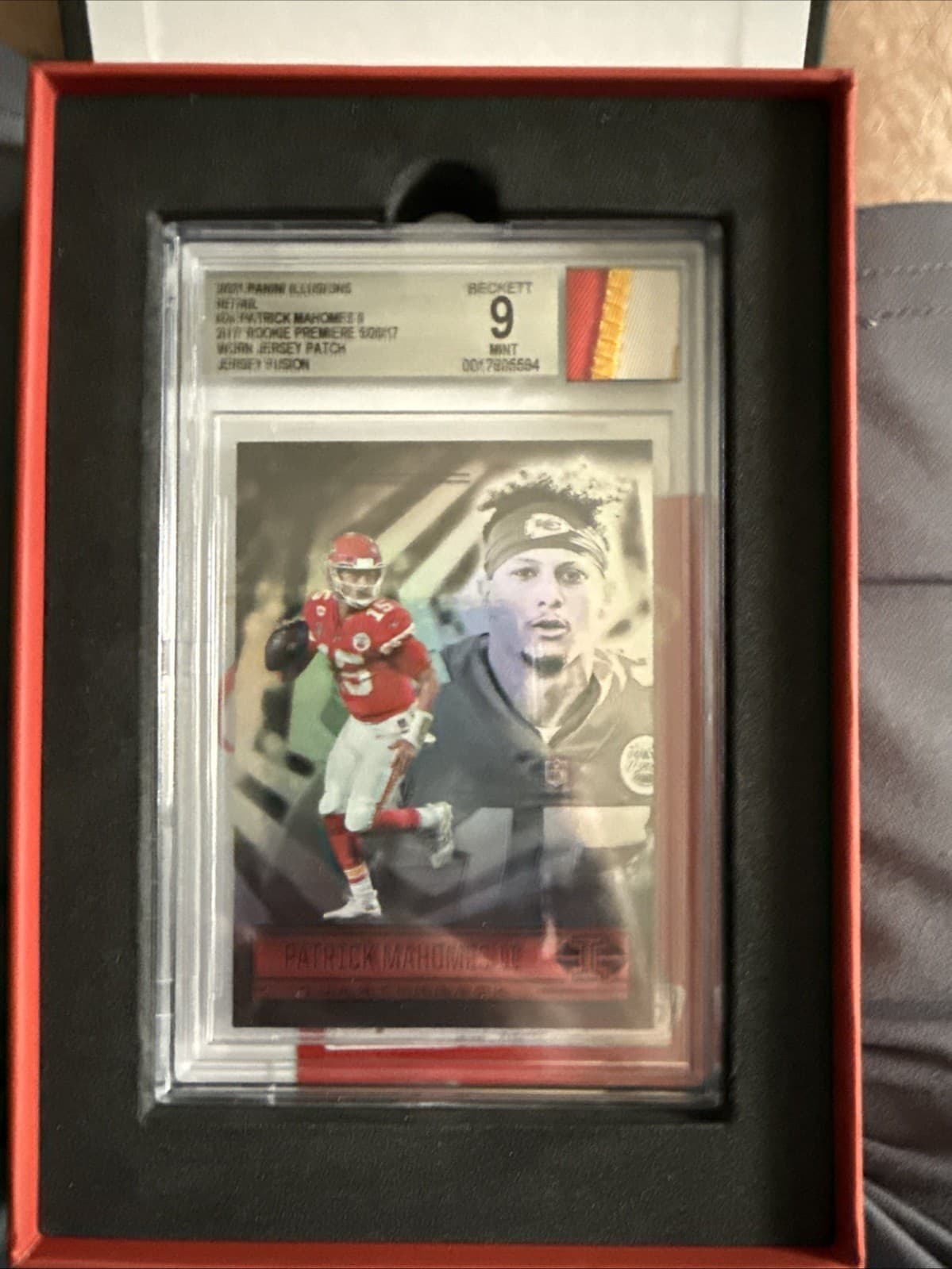 Joe Montana / Patrick Mahomes II 2021 panini