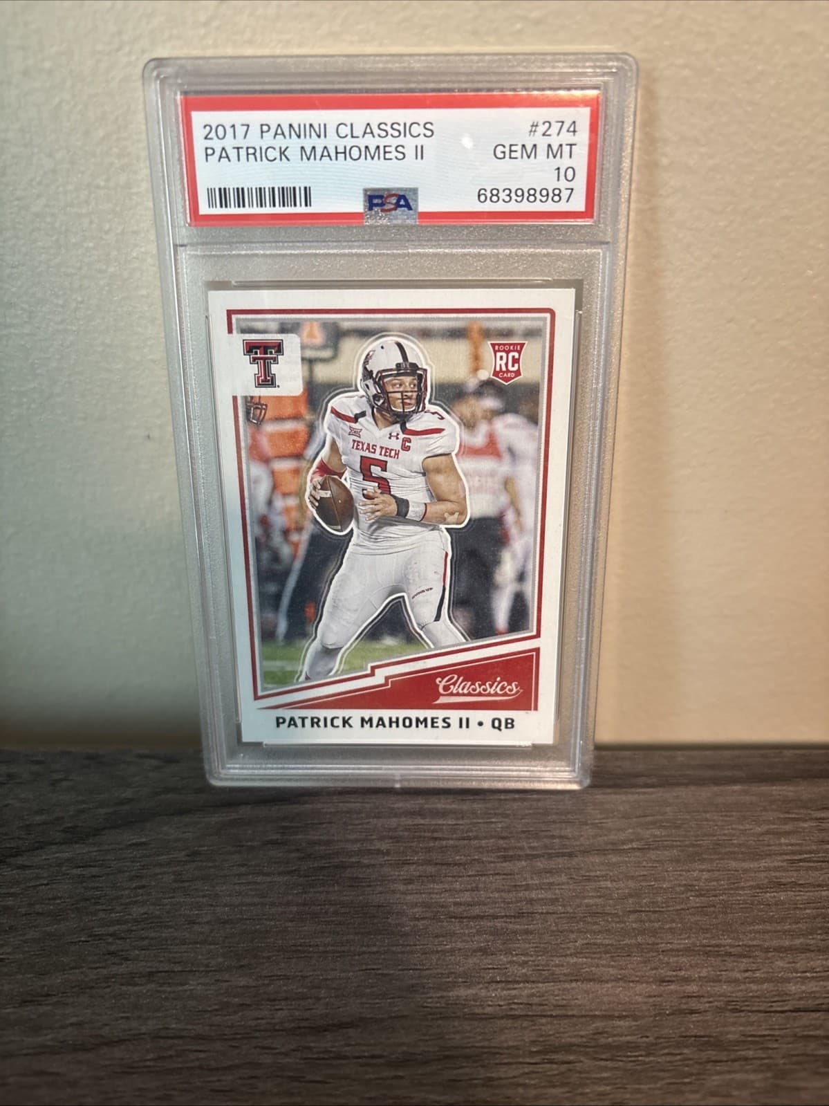Patrick Mahomes II 2017 Classics Classics